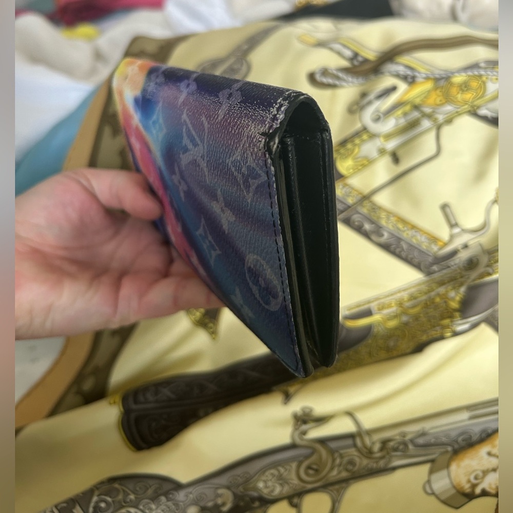 RARE Louis Vuitton Monogram Sunset Brazza Wallet - Picture 6 of 7
